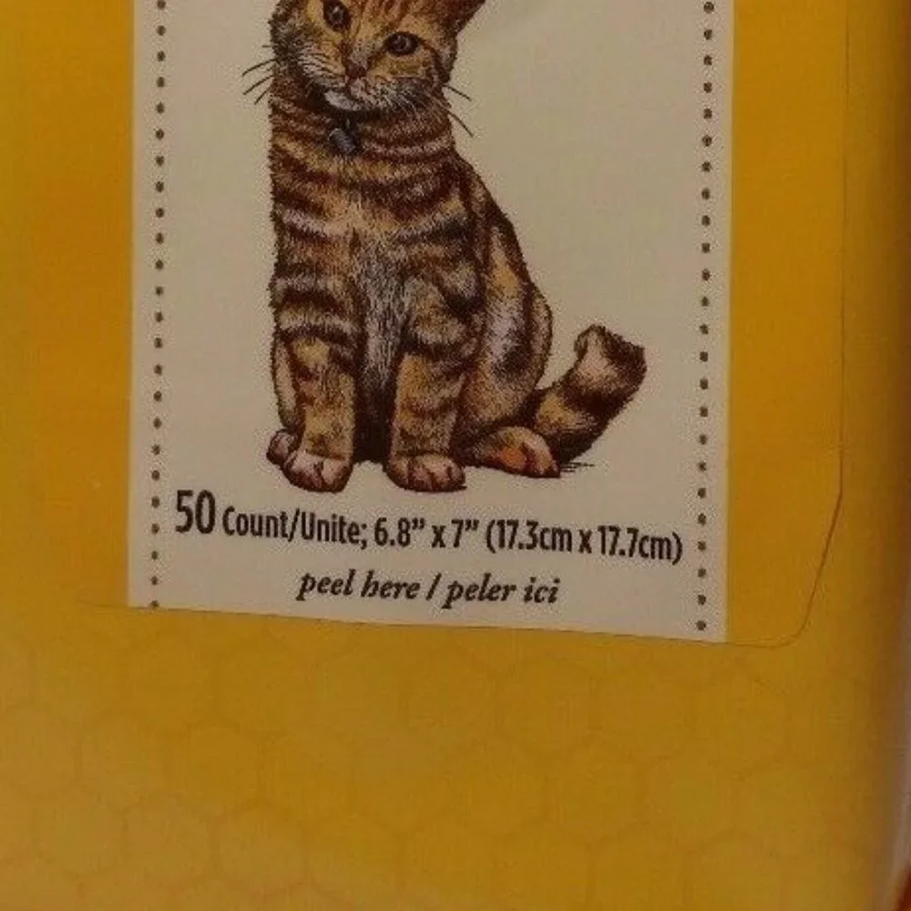 4 Burt's Bees for Cats Dander Reducing Wipes